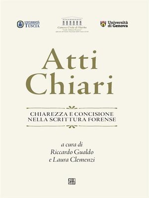 cover image of Atti chiari